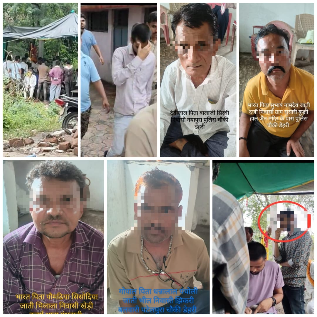 क्राइम ब्रांच के दल ने डेहरी में अवैध सट्टा दुकानों पर छापा मारा नगदी के साथ पाच गिरफ्तार