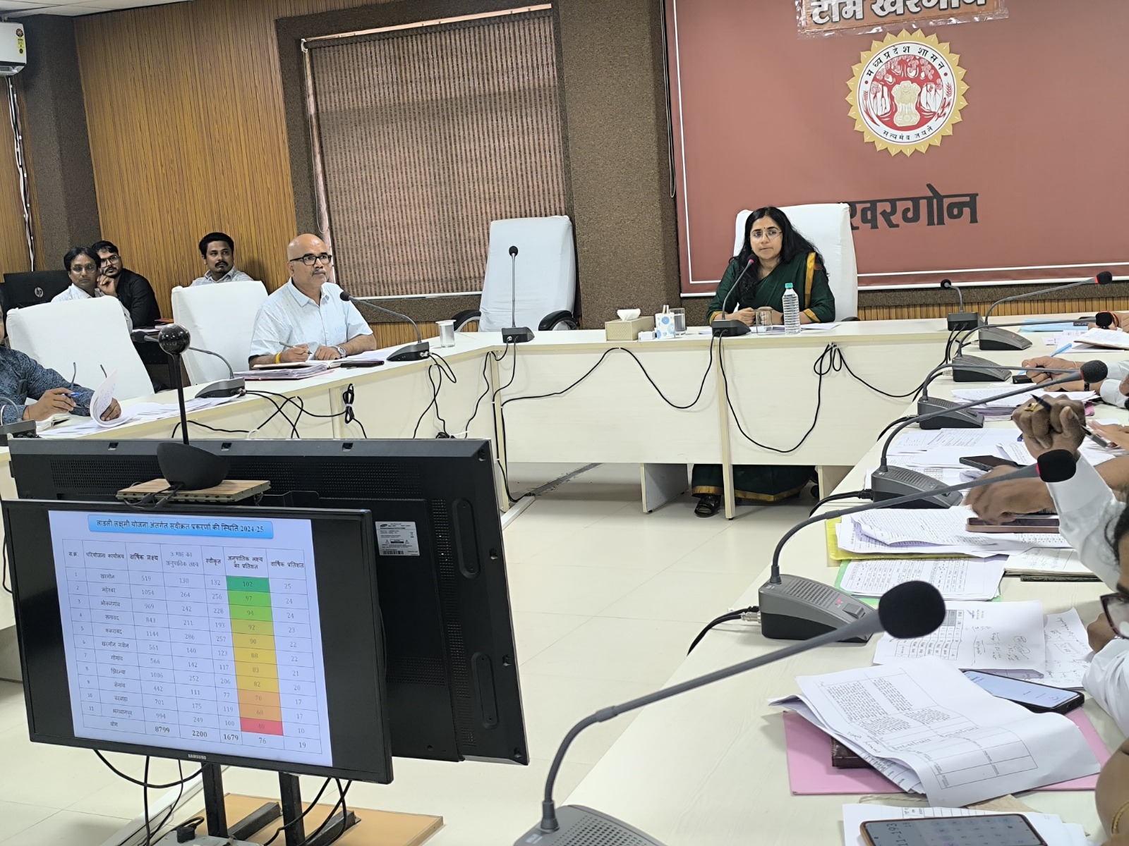 कलेक्टर ने महिला एवं बाल विकास विभाग की योजनाओं की समीक्षा बैठक ली