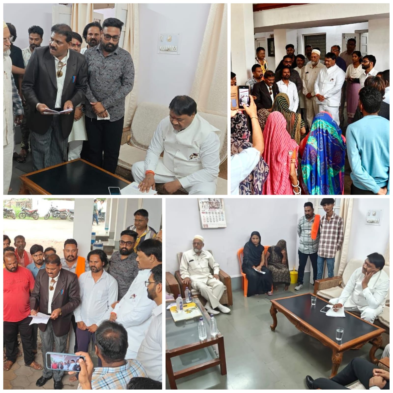 10 सूत्री मांगों को लेकर सफाई कर्मियो ने मध्य प्रदेश राज्य सफाई कामगार के आयोग अध्यक्ष श्री प्रताप करोसिया को सोपा ज्ञापन
